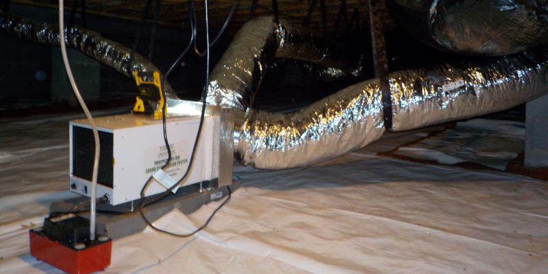 Crawlspace “Dry System” Solution